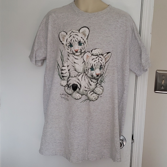 Vintage White Tiger Cubs Size OS - Picture 1 of 15